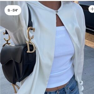 Djerf Avenue Dream Cardigan Cloud